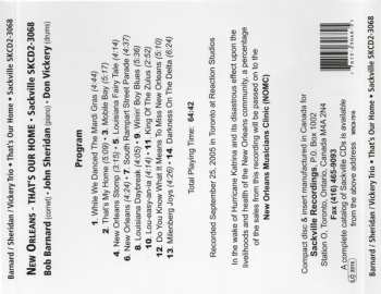 CD Bob Barnard: New Orleans That's Our Home