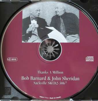 CD Bob Barnard: Thanks A Million