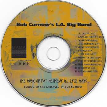 CD Bob Curnow's L. A. Big Band: The Music Of Pat Metheny & Lyle Mays