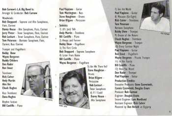 CD Bob Curnow's L. A. Big Band: The Music Of Pat Metheny & Lyle Mays