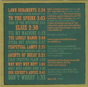 CD Bob Drake: Lawn Ornaments