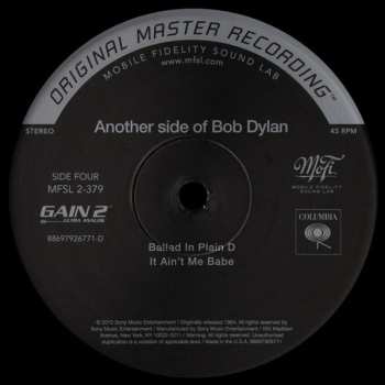 2LP Bob Dylan: Another Side Of Bob Dylan LTD | NUM