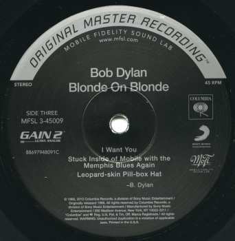 3LP/Caja Bob Dylan: Blonde On Blonde LTD | NUM