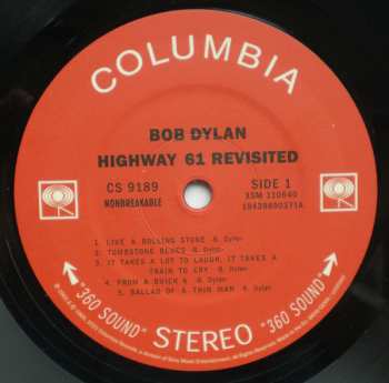 LP Bob Dylan: Highway 61 Revisited