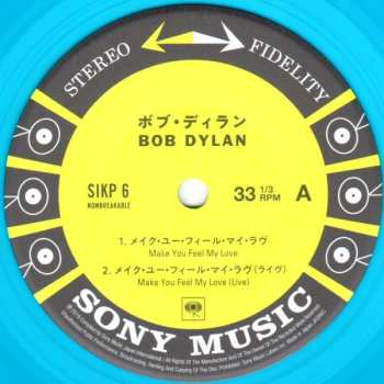 SP Bob Dylan: メイク・ユー・フィール・マイ・ラヴ = Make You Feel My Love  CLR | LTD