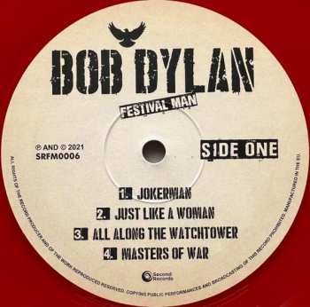 LP Bob Dylan: Festival Man (WNEW FM Broadcast: Woodstock Festival II, Saugerties, New York, 14th August 1994)