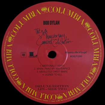 4LP/Caja Bob Dylan: Bob Dylan - The 30th Anniversary Concert Celebration DLX