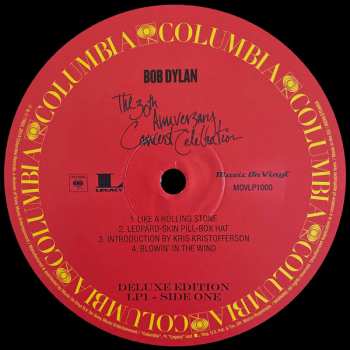 4LP/Caja Bob Dylan: Bob Dylan - The 30th Anniversary Concert Celebration DLX