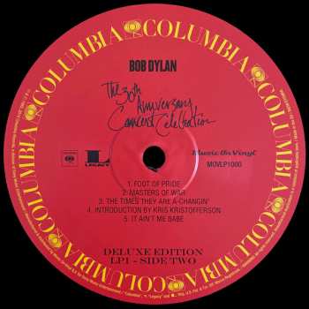 4LP/Caja Bob Dylan: Bob Dylan - The 30th Anniversary Concert Celebration DLX