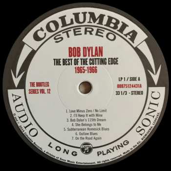3LP/2CD/Caja Bob Dylan: The Best Of The Cutting Edge 1965-1966