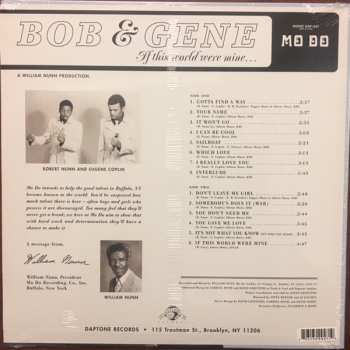 LP Bob & Gene: If This World Were Mine