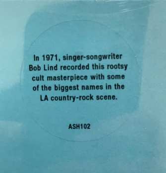 LP Bob Lind: Since There Were Circles