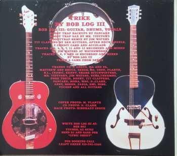 CD Bob Log III: Trike