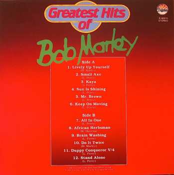 LP Bob Marley: Greatest Hits Of