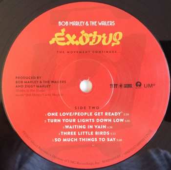 4LP/2SP/Caja Bob Marley & The Wailers: Exodus (The Movement Continues...)
