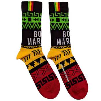 Mercancía Bob Marley & The Wailers: Bob Marley Unisex Ankle Socks: Press Play (black) (uk Size 4 - 7) 36 - 42