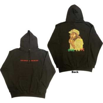 Mercancía Bob Marley & The Wailers: Bob Marley Unisex Pullover Hoodie: Wailers One Love Portrait (back Print & Embroidery) (small) S