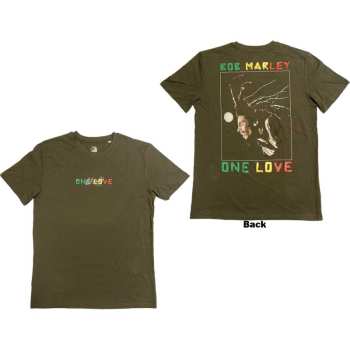 Mercancía Bob Marley & The Wailers: Bob Marley Unisex T-shirt: One Love Dreads (back Print) (small) S