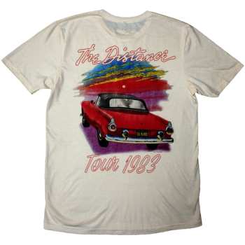 Mercancía Bob Seger & The Silver Bullet Band: Bob Seger & The Silver Bullet Band Unisex T-shirt: Distance Tour (natural) (back Print) (small) S