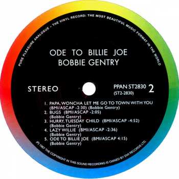 LP Bobbie Gentry: Ode To Billie Joe LTD