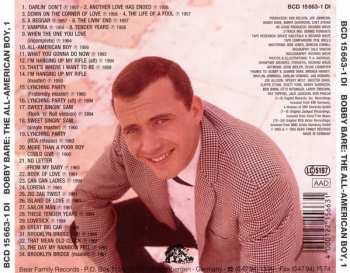 4CD/Caja Bobby Bare: All-American Boy