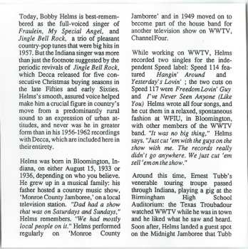 2CD Bobby Helms: Fraulein - The Classic Years