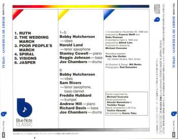 CD Bobby Hutcherson: Spiral LTD