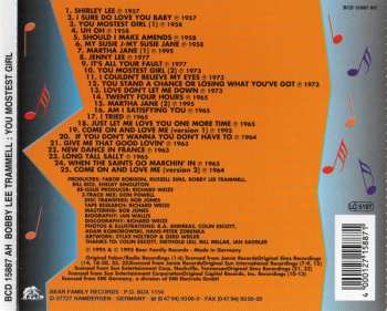 CD Bobby Lee Trammell: You Mostest Girl