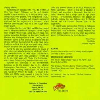 CD Bobby Marchan: The Very Best Of Bobby Marchan (18 Original Classics)