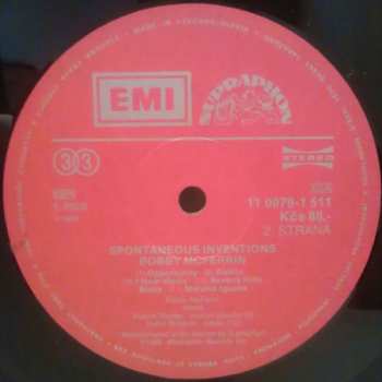 LP Bobby McFerrin: Spontaneous Inventions