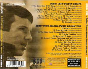 CD Bobby Vee: Golden Greats / Golden Greats Volume 2
