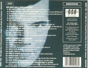 CD Bobby Vee: The Night Has Thousand Eyes/ Bobby Vee Meets The Ventures