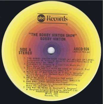 LP Bobby Vinton: The Bobby Vinton Show