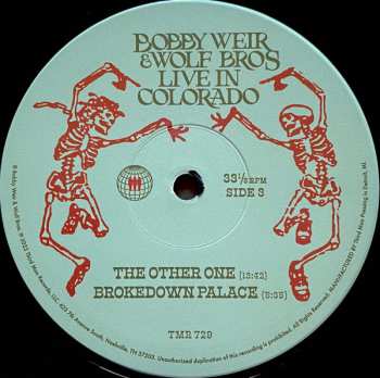 2LP Bob Weir: Live In Colorado Vol. 2