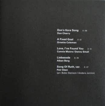 CD Bobo Stenson Trio: Cantando