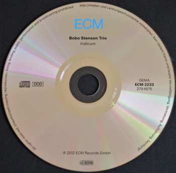 CD Bobo Stenson Trio: Indicum