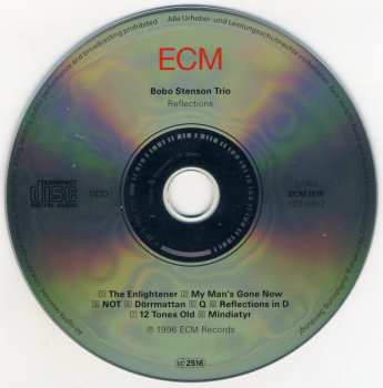 CD Bobo Stenson Trio: Reflections