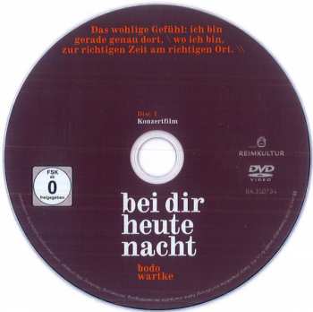 2DVD Bodo Wartke: Bei Dir Heute Nacht - Der Konzertfilm