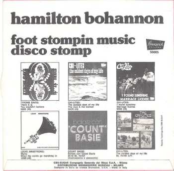 SP Hamilton Bohannon: Foot Stompin Music / Disco Stomp
