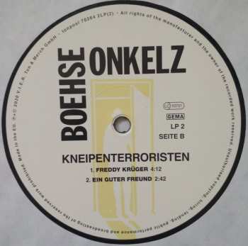 2LP Böhse Onkelz: Kneipenterroristen