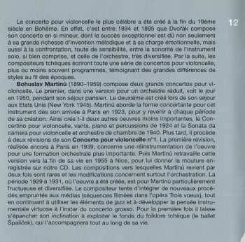 CD Bohuslav Martinů: Cello Concertos