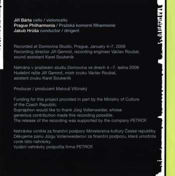 CD Bohuslav Martinů: Cello Concertos