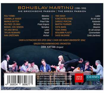 2CD/Caja Bohuslav Martinů: Die Griechische Passion - The Greek Passion