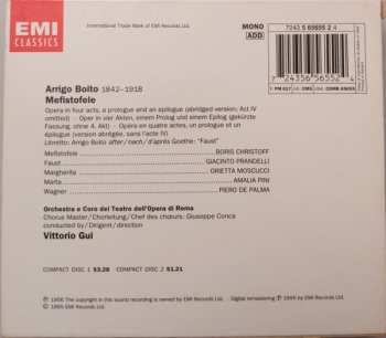 2CD/Caja Boris Christoff: Mefistofele