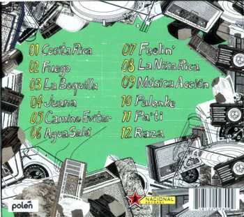 LP Bomba Estereo: Blow Up: Lime Green Marble Vinyl Nacional Records' 20th anniversary Limited Edition