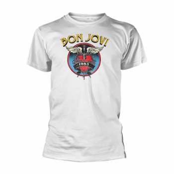 Merch Bon Jovi: Camiseta Heart '83