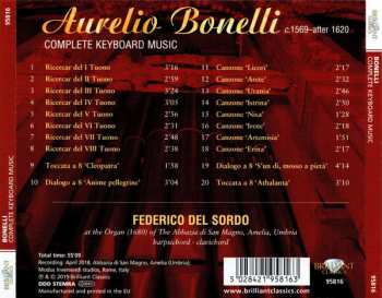CD Federico Del Sordo: Complete Keyboard Music