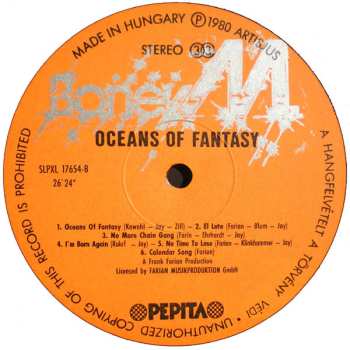 LP Boney M.: Oceans Of Fantasy
