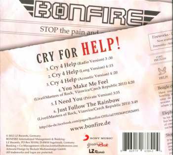 CD Bonfire: Cry for Help DIGI