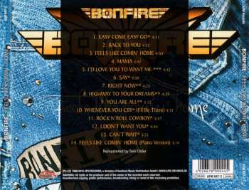 CD Bonfire: Feels Like Comin' Home